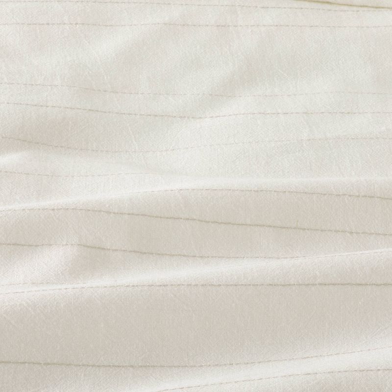 Fine Stripe Duvet & Sham Set Twilight Taupe/Sour Cream - Hearth & Hand™ with Magnolia, 2 of 6