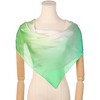 INSPIRE CHIC Women's Gradient Colorful Large Silky Hair Wrap Bandana Neck Scarf 35.4" X 35.4" - 2 of 4