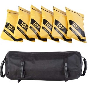 Gymax Fitness Sandbag w/ Filler Bag 10 to 60Lbs Adjustable Training Weight Bag - 1 of 4