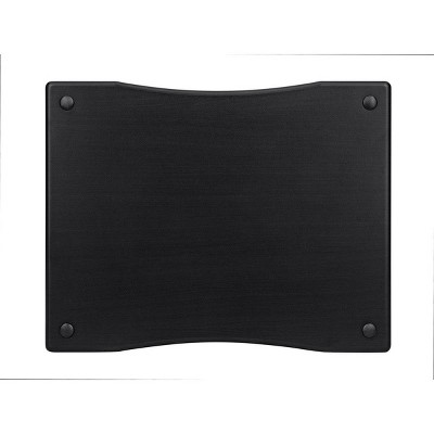 Monolith Black Steel and Wood Amplifier Stand XL