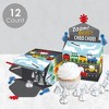 Big Dot of Happiness Cars, Trains, and Airplanes - Treat Box Party Favors - Transportation Birthday Party Goodie Gable Boxes - Set of 12 - 3 of 4