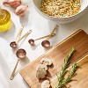 5pc Stainless Steel Tea Spoons Copper - Hearth & Hand™ with Magnolia - 2 of 3