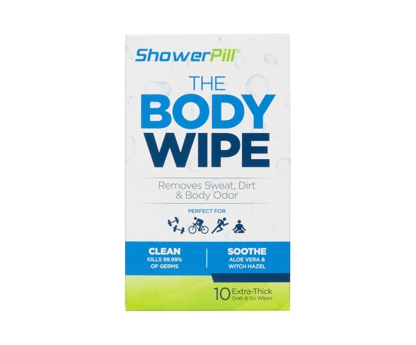 ShowerPill: The Body Wipe