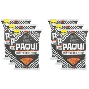 Paqui Haunted Ghost Pepper Tortilla Chips - Case of 6 - 7 oz - 1 of 2