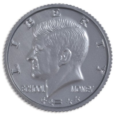 Learning Advantage Play Half-Dollar Plastic Coins, Set of 50