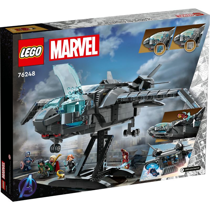 LEGO Marvel The Avengers Quinjet Infinity Saga Set 76248, 5 of 8