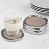 Nambe Sandstone Coasters, Set of 4 - 4 of 4