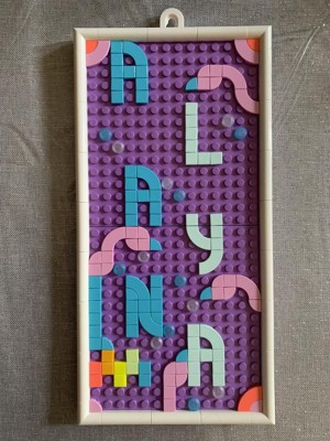  LEGO DOTS Message Board 41951 DIY Arts & Crafts Kit,  Customizable Letter Board with Colorful Tiles for Kids Ages 6-10 : Toys &  Games