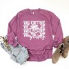 Simply Sage Market Women's Coquette Valentine Vibes Stacked Long Sleeve Garment Dyed Tee - 3 of 4