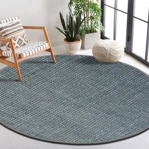 Delara Hand-Woven Wool and Jute Indoor Area Rug, Extra Soft, Farmhouse Design, Non-Slip, Ideal for High Traffic Areas - 1 of 4