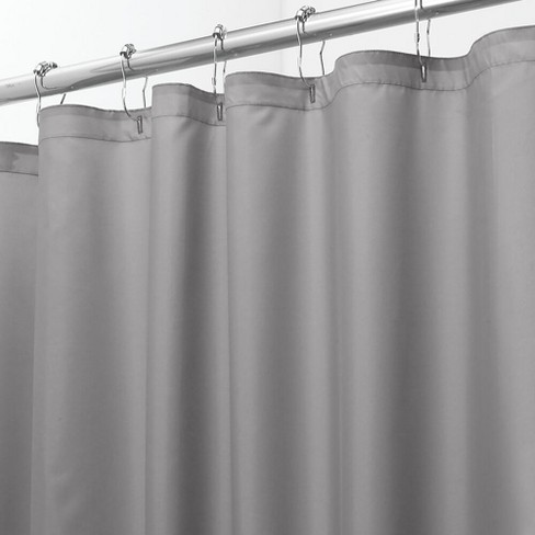 Mdesign Microfiber Embossed Fabric, Fabric Shower Curtain Liner Target