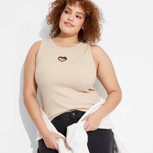 Women's Long Line Tank Top - Wild Fable™ - 1 of 3