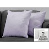 Sapphtopaz 18" Modern Square Throw Pillows, Decorative Couch Pillows with Soft Insert, Elegant Accent Pillows Bed Pillows for Bed, Sofa - 2 of 4