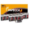 Impecca 9-Volt 12-Pack Alkaline Platinum Batteries (12-Cells) - 2 of 3