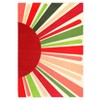 Area Rug for Living Room Machine Washable Modern Sun Rug - 4 of 4