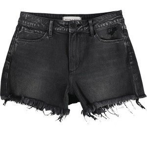 Articles of Society Womens Meredith Casual Denim Shorts - 1 of 2