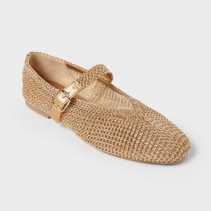 slim fit dress slacks Women's Landen Round Toe Casual Flats - Gold main image 1