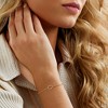 Pure Collection by Ross-Simons Italian 14kt Yellow Gold Beaded Heart Bracelet - 2 of 3