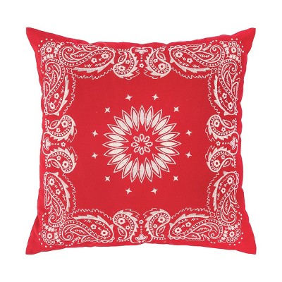 C&F Home 20" x 20" Bandana Red July 4th Pillow