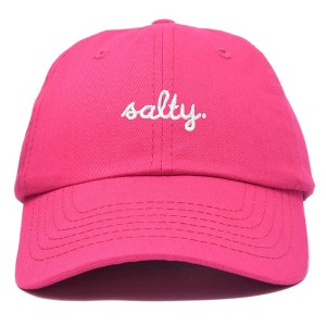 Dalix Salty Embroidered Cotton Beach Baseball Cap Adjustable Dad Hat Womens - 1 of 4