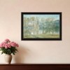 HomeRoots Peaceful Tree Line Black Framed Print Wall Art - 2 of 4