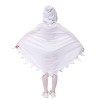 Joyfy Ghost Halloween Costume for Girls, Scary Halloween Costume for Kids, Ghost Dress Cape for Cosplay - 4 of 4