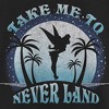Girl's Peter Pan Take Me to Never Land T-Shirt - 2 of 4