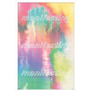Trends International Manifesting Rainbow Framed Wall Poster Prints - 1 of 4
