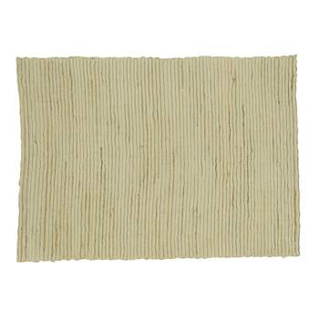 Saro Lifestyle Table Placemats with Water Hyacinth Design (Set of 4), Beige
