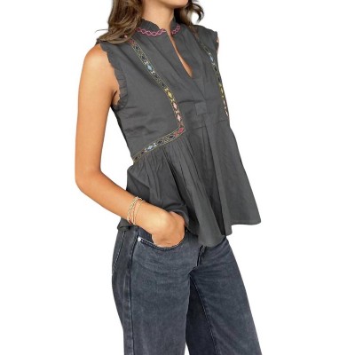Women's The Solace Blouse - CURRENT/ELLIOTT