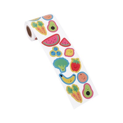 Fruit and Veggies Sticker Roll - Spritz&#8482;_1