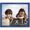 PosterPalooza | Classic Modern Blue Picture Frame - UV Acrylic, Backing Board, Hanging Hardware Included - 2 of 4