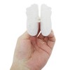 Unique Bargains Cartoon Fat Cat Hair Clips White 1 Pc - 3 of 4