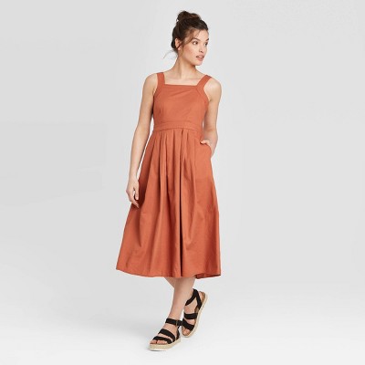 target rust dress