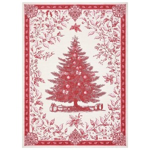 COZONY Christmas Tree Area Rug, Washable Non-Slip Holiday Carpet, Soft Ultra-Thin Stain Resistant Xmas Mat for Living Room Bedroom Office - 1 of 4