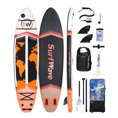 FIONECA 11' Inflatable Stand Up Paddle Board ¨C 34'' Wide, 6'' Thick, with Accessories