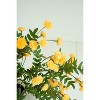 Botanica Stem Spray – 32"L Bendable EVA Foam Floral Accent in Yellow, Set of 6 by Kalalou - 2 of 3