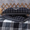 Sussexhome Masculine Collection Duvet Cover Set | Red, Full Size Duvet Cover, 1 Duvet Cover, 1 Fitted Sheet and 2 Pillowcases - 3 of 4