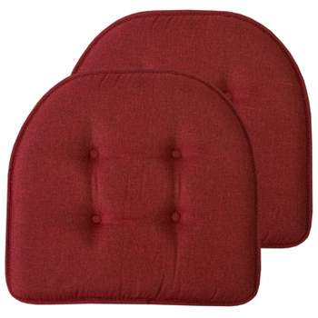 Sweet Home Collection  Solid U Shaped Memory Foam 17 x 16 Chair