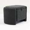 Vynxaria Mid Century Modern Accent Chair ¨C Stylish Upholstered Lounge Chair with Storage - 3 of 4