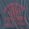Nightmare On Elm Street Springwood High Adult T-Shirt - 2 of 4
