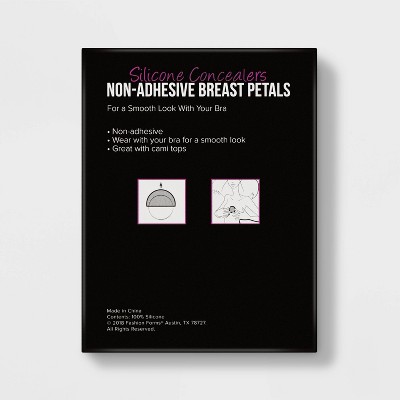 Fashion Forms Women's Nonadhesive Backless Strapless Petals Nude L