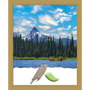 Amanti Art Grace Brushed Gold Narrow Picture Frame - 1 of 4