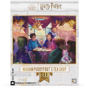 New York Puzzle Company Madam Puddifoot's Tea Shop 500 Piece Puzzle - 1 of 4