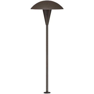 John Timberland Large Mushroom 18" High Bronze Low Voltage LED Path Light