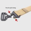 Anna-Kaci Women's Tactical Nylon Waist Belt with Quick-Release Metal Buckle - 2 of 3