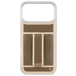 Walli Cases Pecan Cream Phone Case with Wallet and Finger Strap - 1 of 4