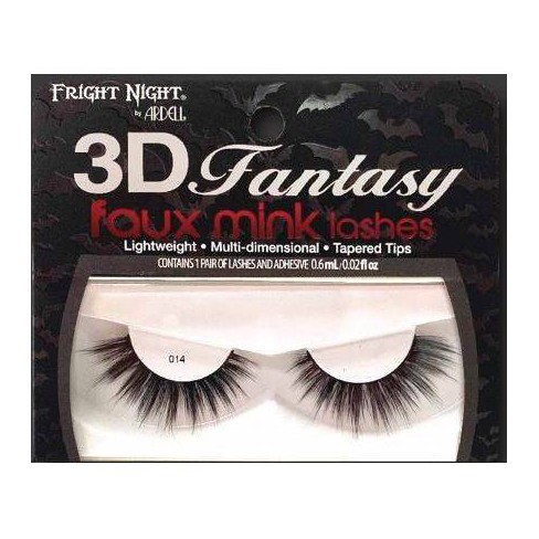 Ardell 3d Faux Mink False Eyelashes 858 Lash Black - 1pr : Target