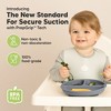 3-Pack Prep Suction Plates for Baby, 100% Silicone Toddler Plates, BPA-Free Divided Baby Plates with Suction - 2 of 4
