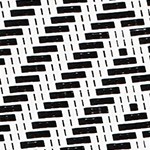 black & white/light natural frame